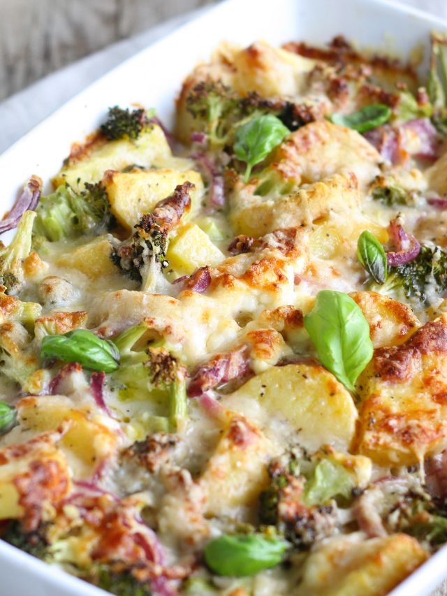 Cheesy Cheddar Broccoli Casserole Recipe